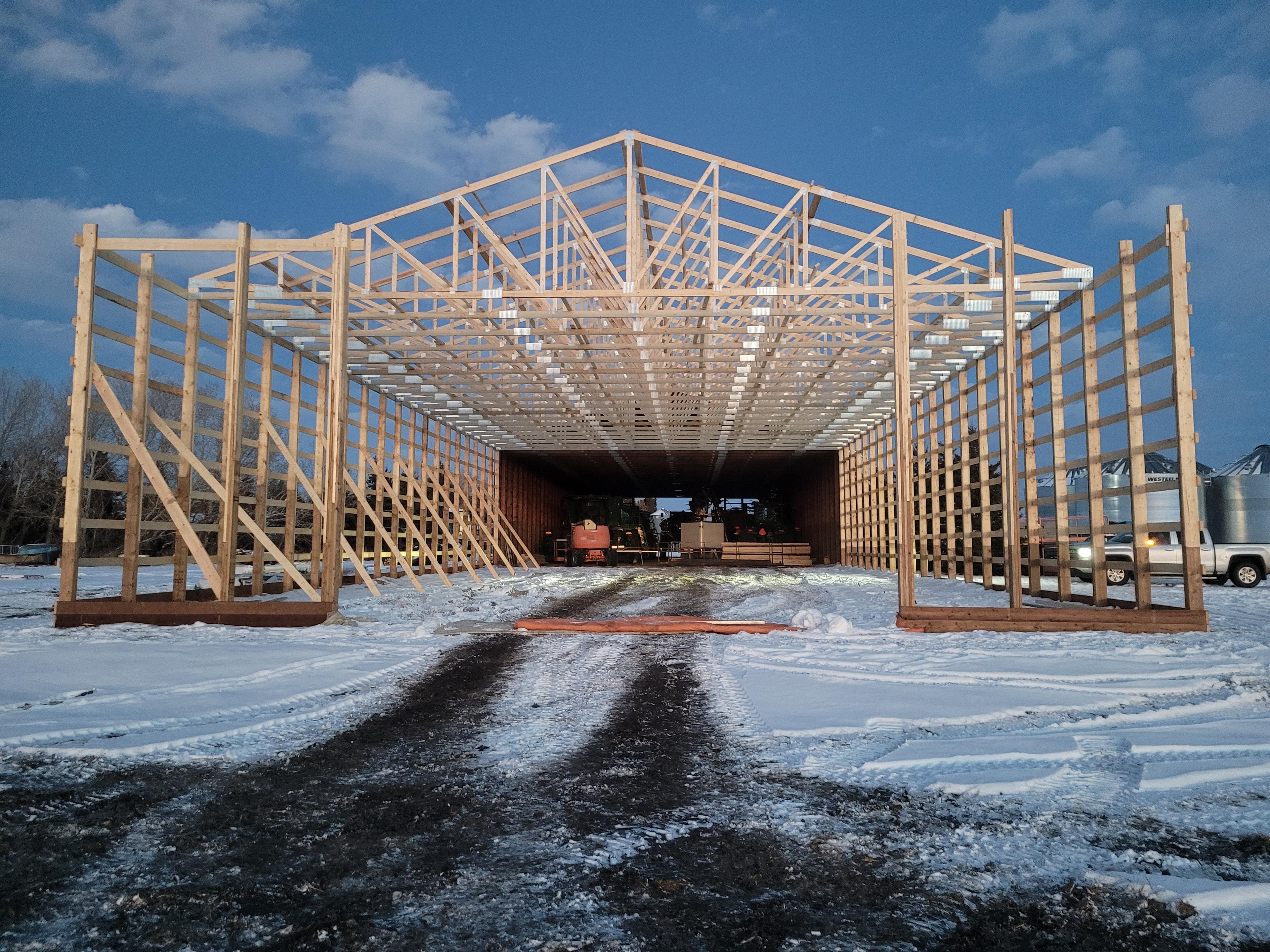 pole barn framing