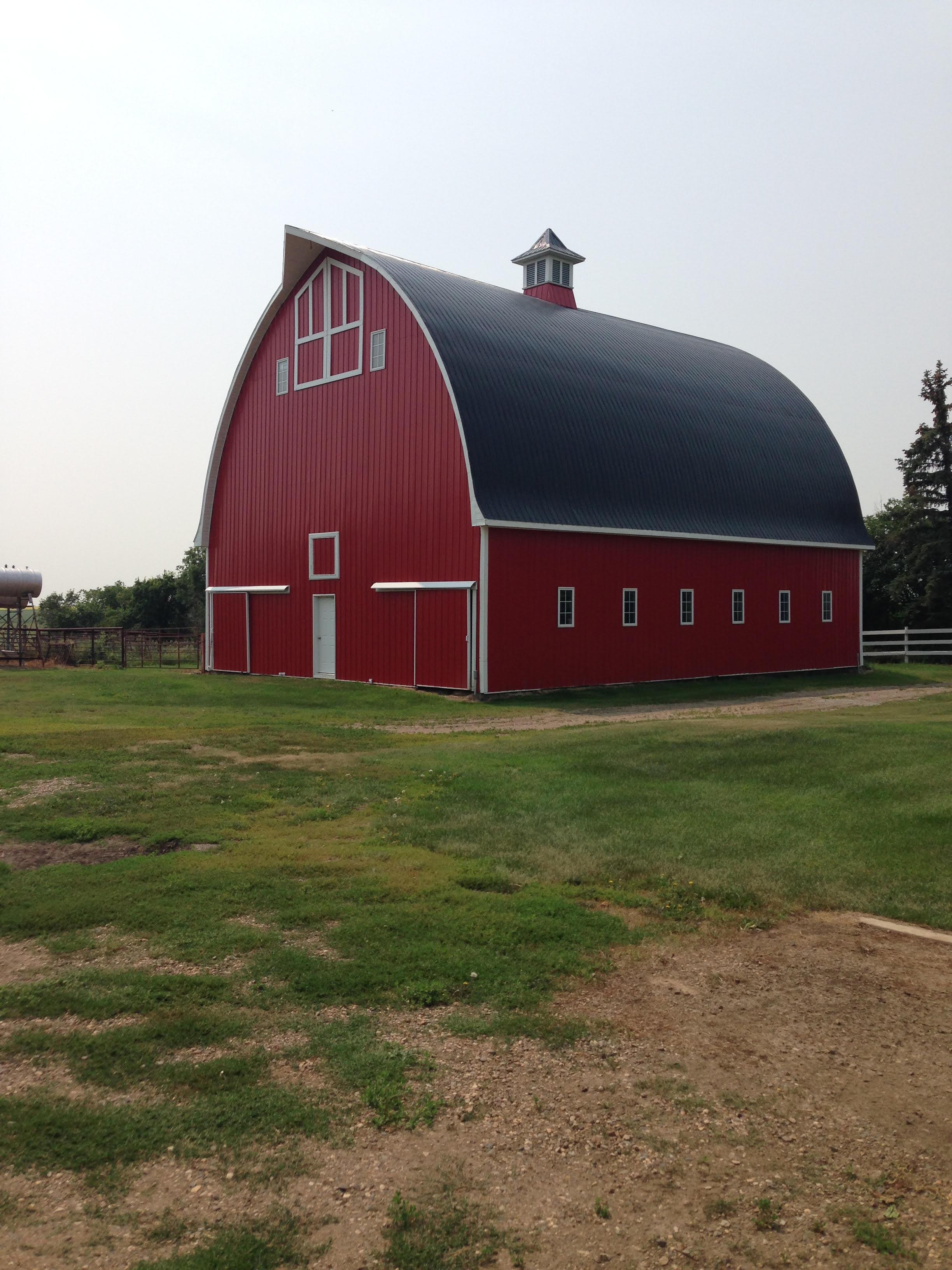 red barn